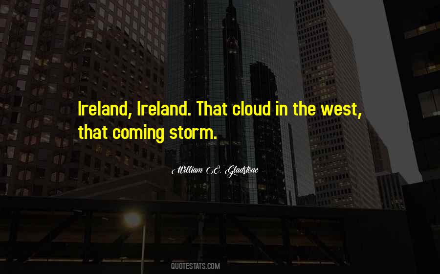 Quotes About Storm Clouds #1603431