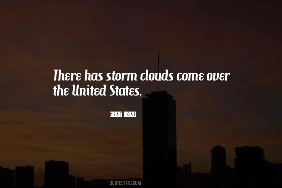 Quotes About Storm Clouds #19948