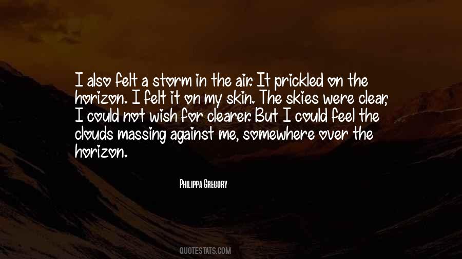 Quotes About Storm Clouds #94284
