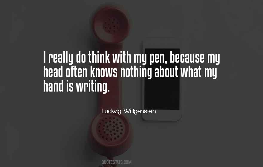 Quotes About Writing Inspiration #6477