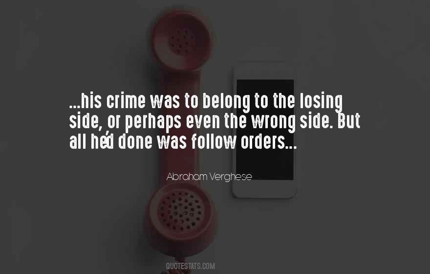 Follow Orders Quotes #545593