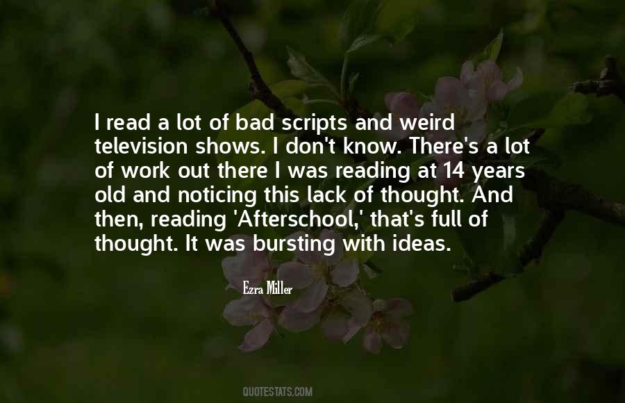 Quotes About Television Shows #428242
