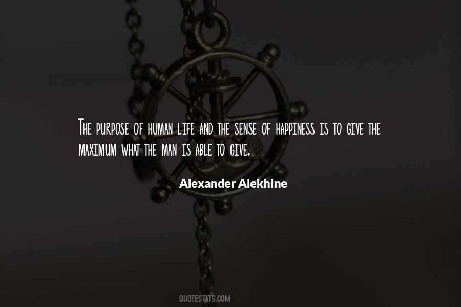 Quotes About Alekhine #1387417