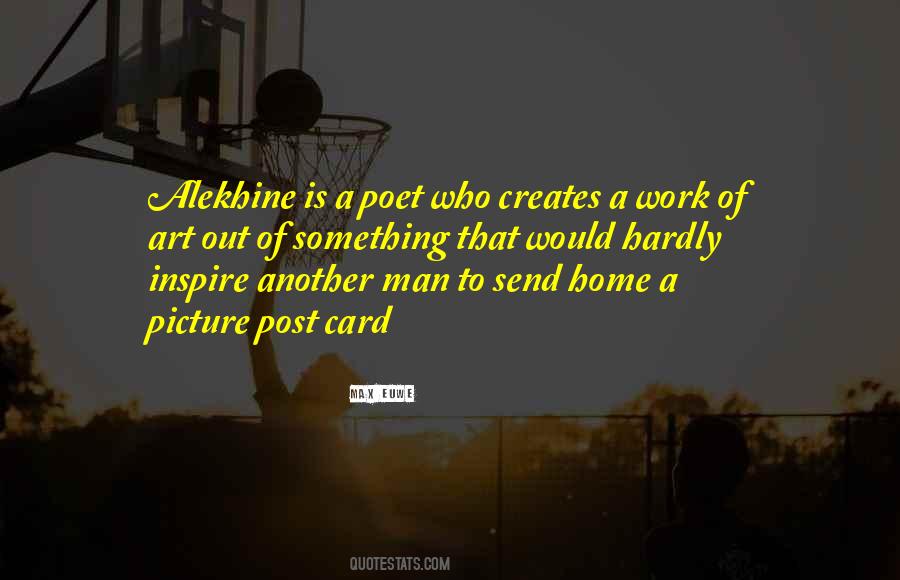 Quotes About Alekhine #1718978