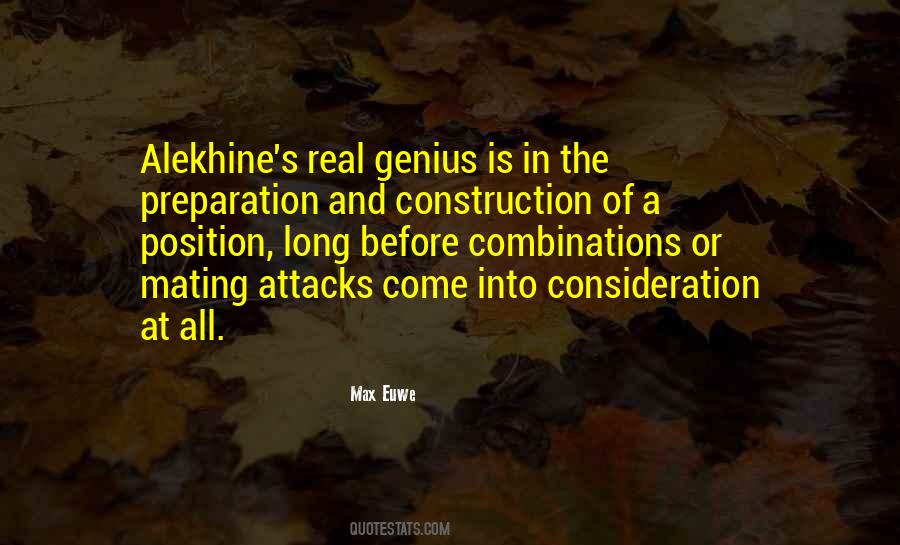 Quotes About Alekhine #1810240