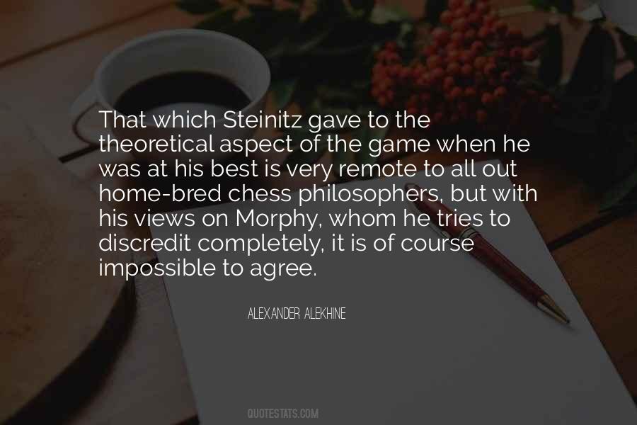 Quotes About Alekhine #56673