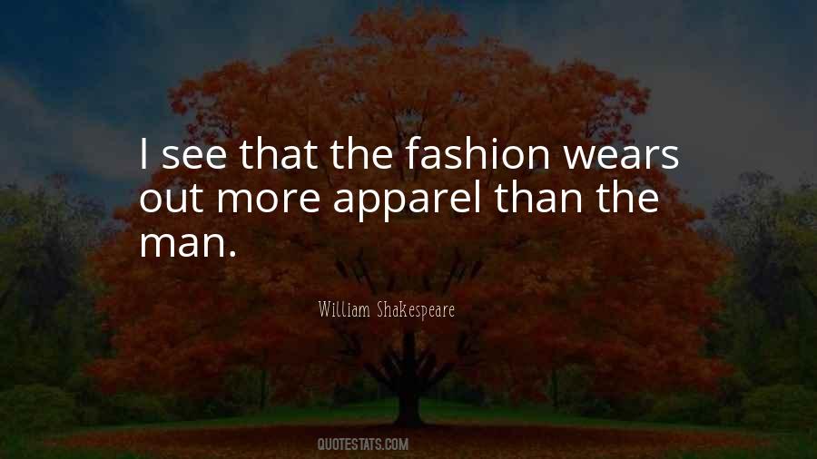 Quotes About Apparel #1631815