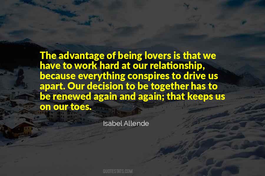 Quotes About Us Being Together #960958