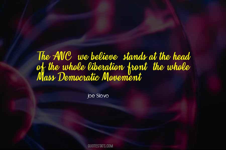 Mass Movement Quotes #1065469