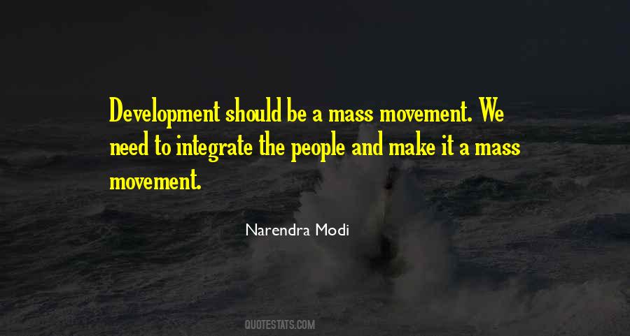 Mass Movement Quotes #762189