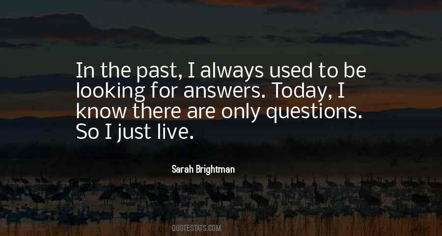 Quotes About Looking For Answers #1225674