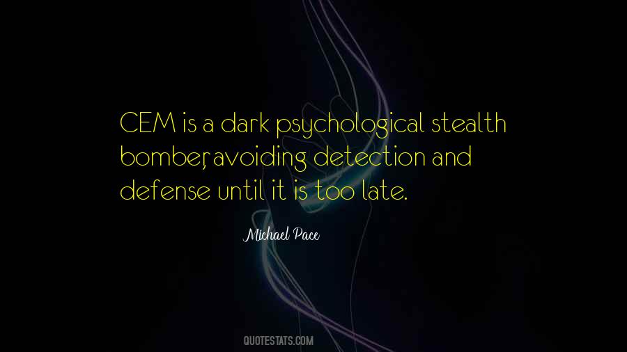 Psychological Defense Quotes #1448915