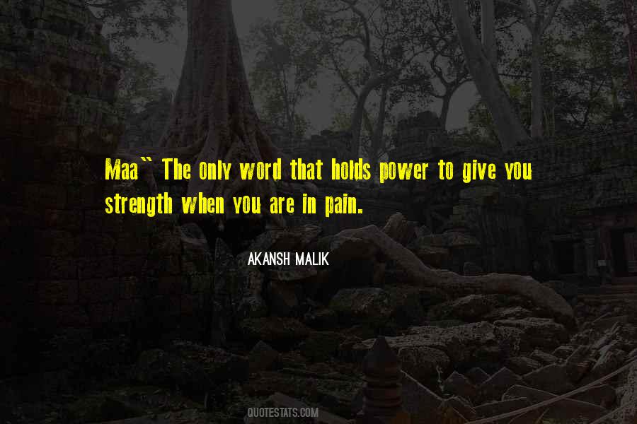 Quotes About Maa #978768