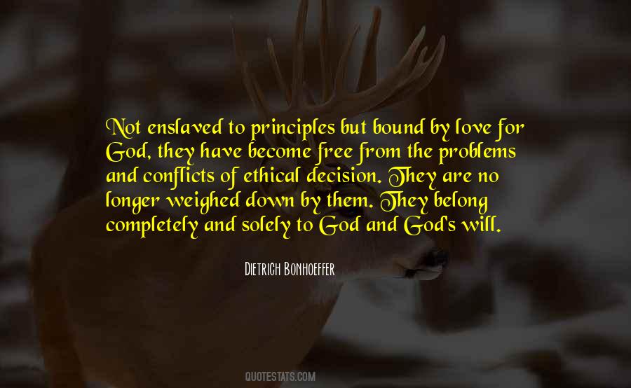 Quotes About Love And Free Will #125752