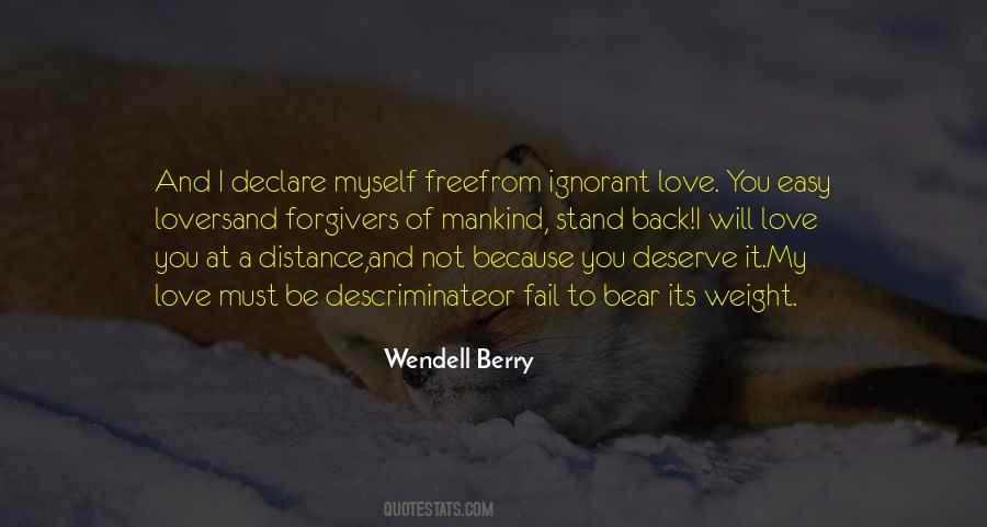 Quotes About Love And Free Will #471410