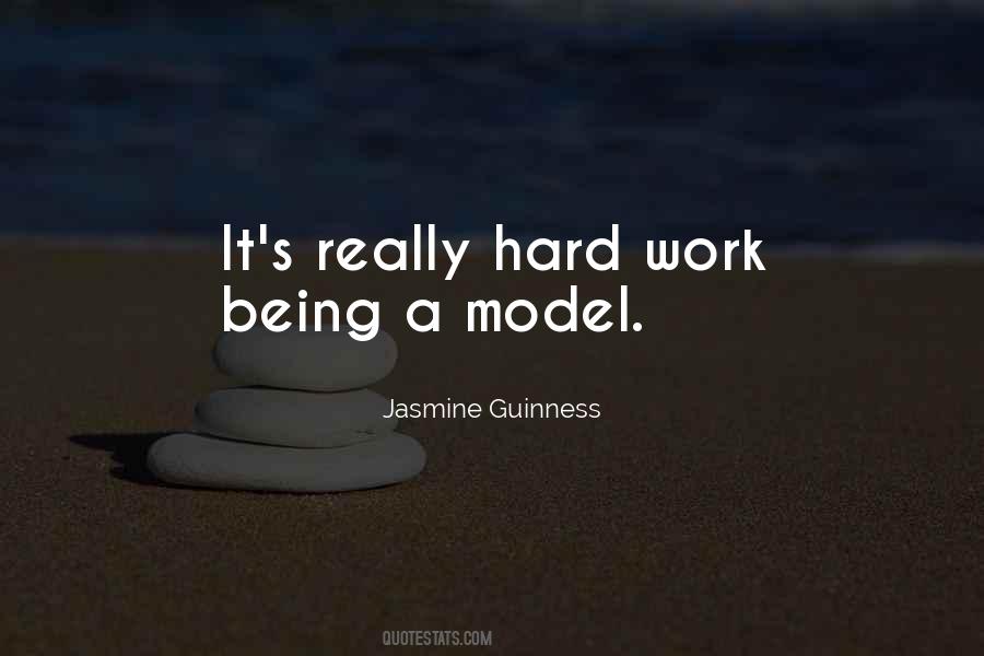 Being A Model Quotes #1252389