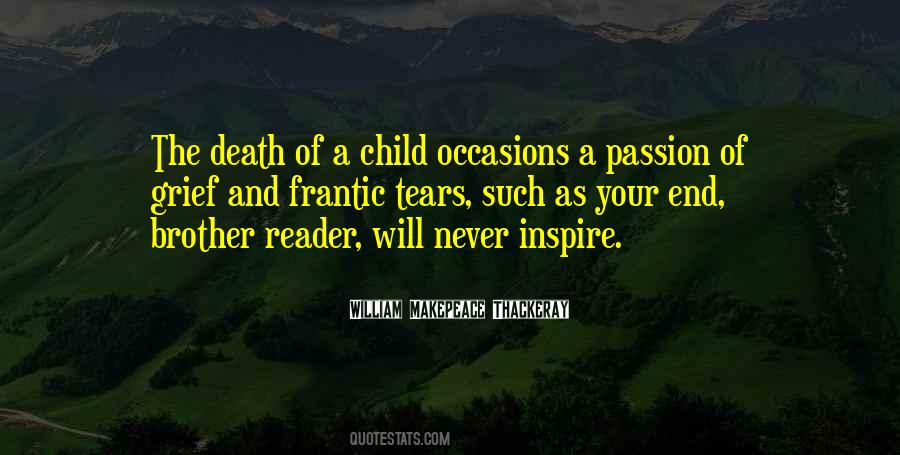 Quotes About Death Of A Child #1085677