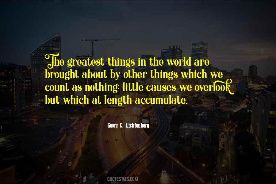 Things In The World Quotes #1065297
