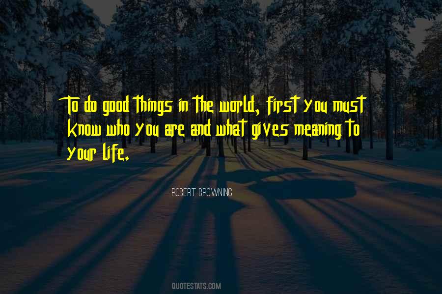 Things In The World Quotes #1236477