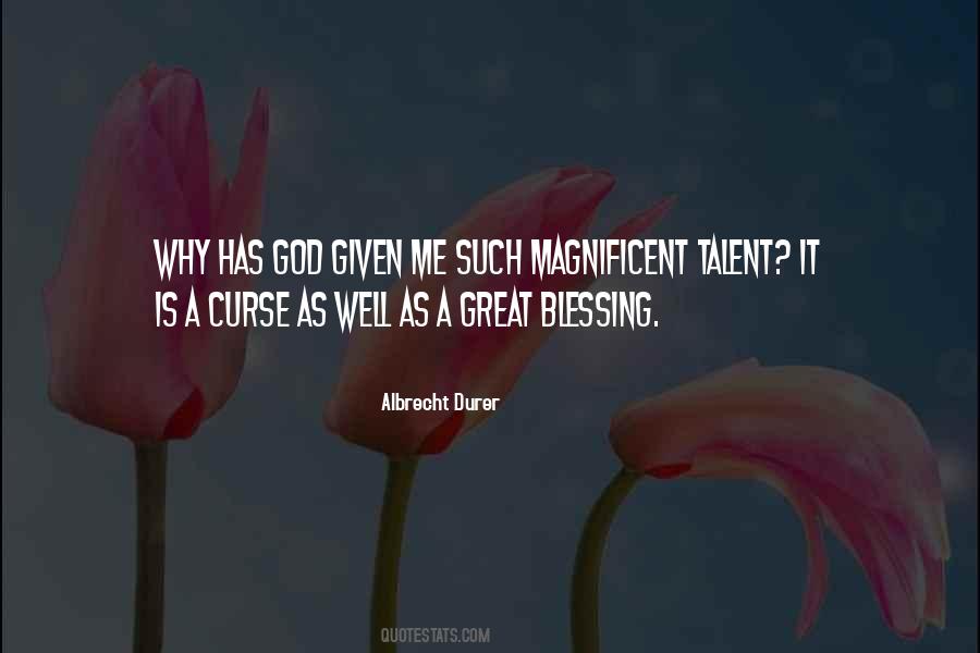 Quotes About God Blessing Me #354669