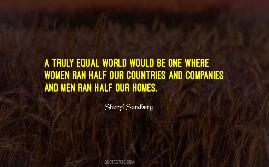 World Where Women Quotes #42486