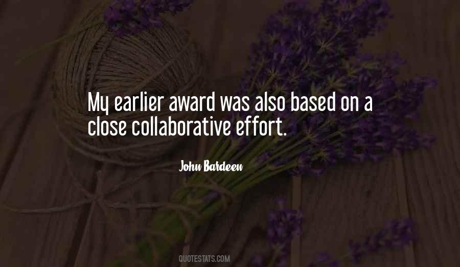 Quotes About Collaborative Effort #1713331