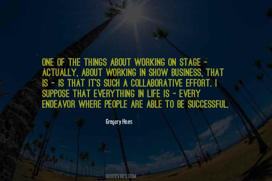 Quotes About Collaborative Effort #1780348