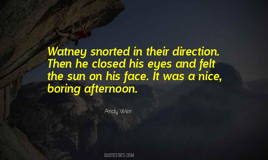 Quotes About Sun On Your Face #142733