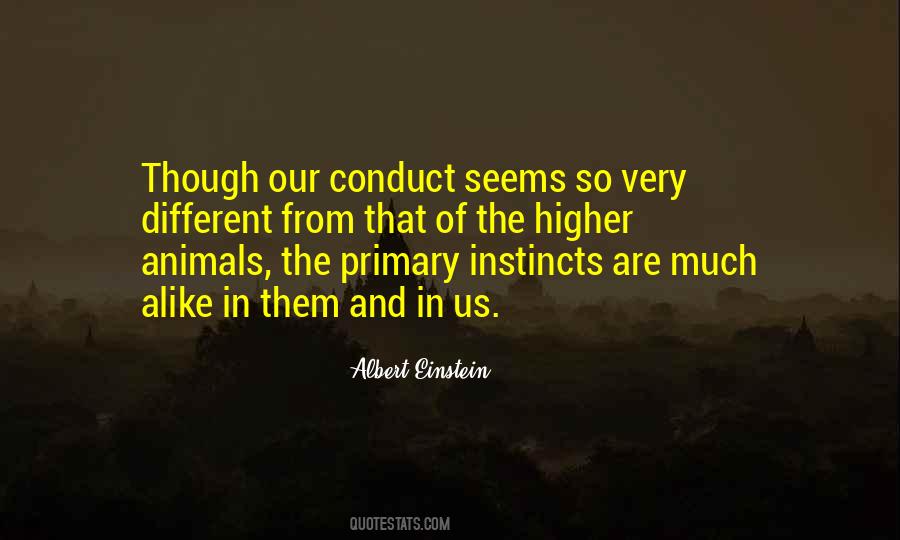 Quotes About Animal Instincts #1597453