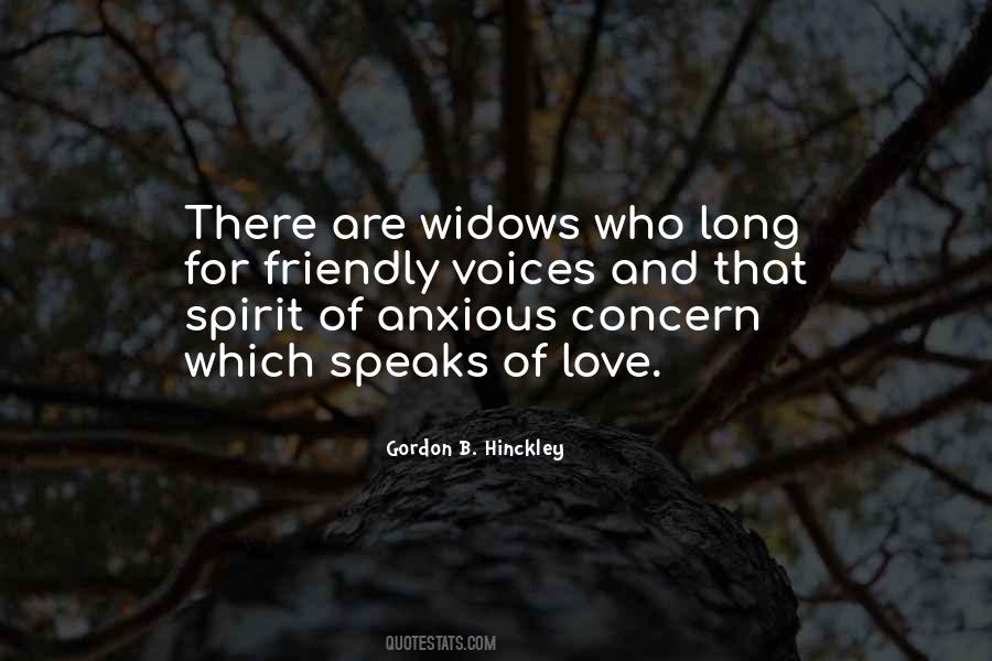 Quotes About Widows #1654580