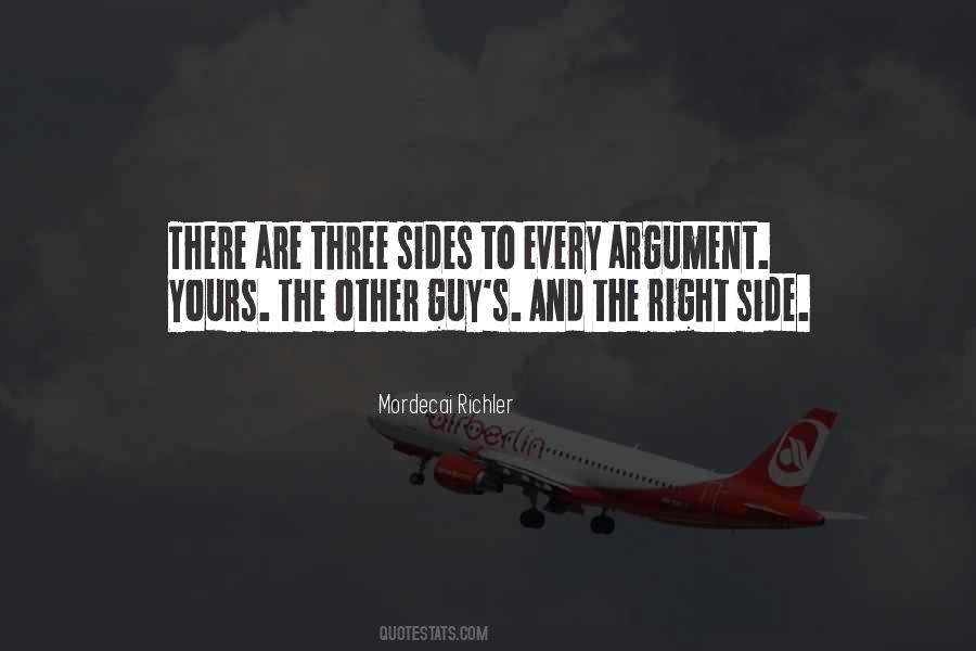 Quotes About Both Sides Of An Argument #603992