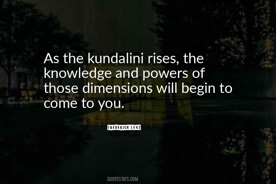 Quotes About Kundalini #1215310