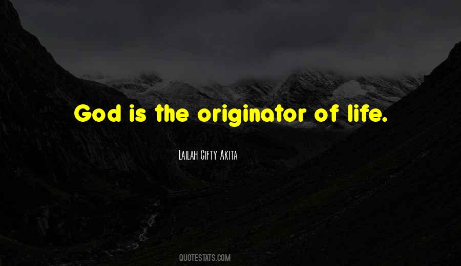 Quotes About Origin Of Life #1165498