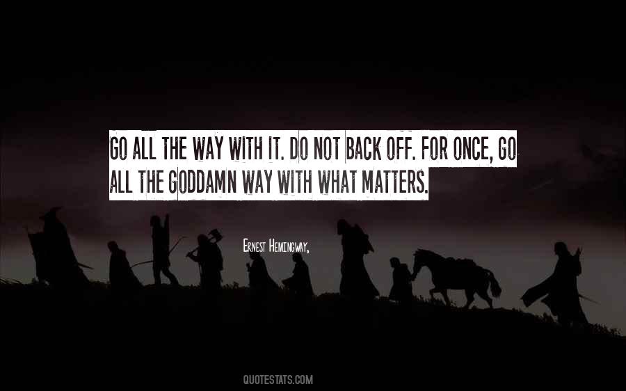Way Off Quotes #5651
