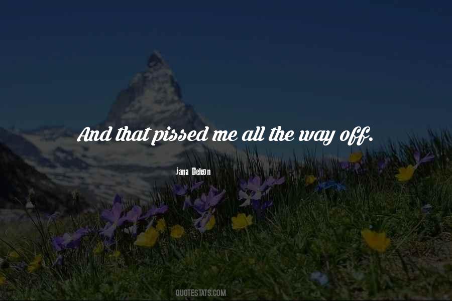 Way Off Quotes #96141