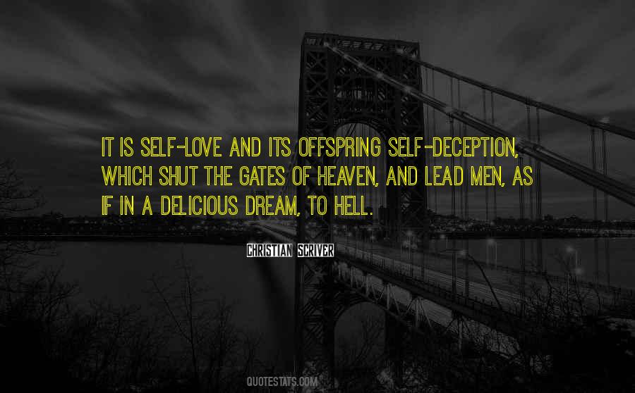 Quotes About Self Deception #1066936