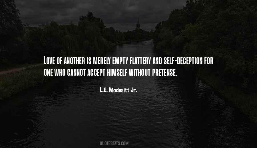 Quotes About Self Deception #109111