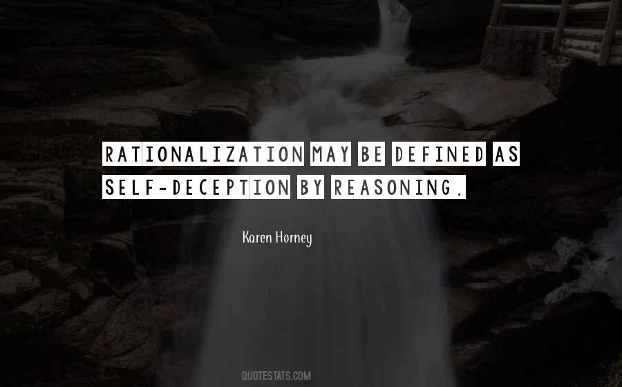 Quotes About Self Deception #347111