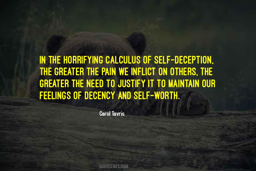 Quotes About Self Deception #476992