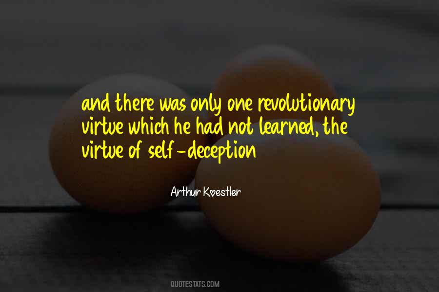 Quotes About Self Deception #95278