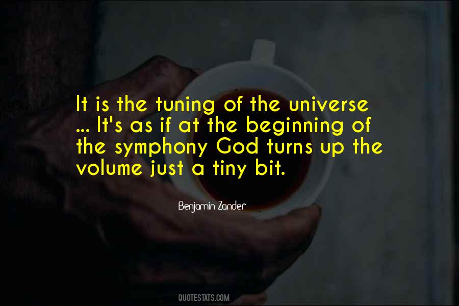 Beginning Of Universe Quotes #1230998