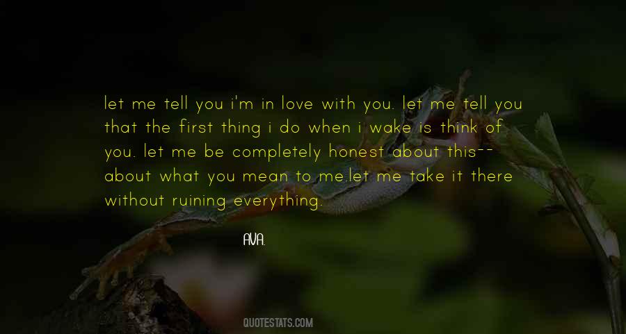 Quotes About First Falling In Love #690144