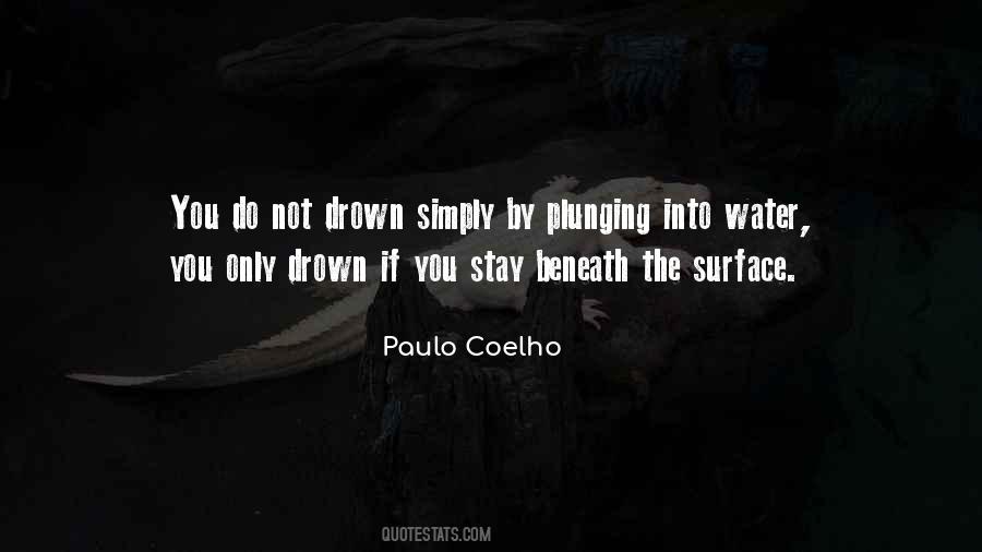 Quotes About Plunging #649849