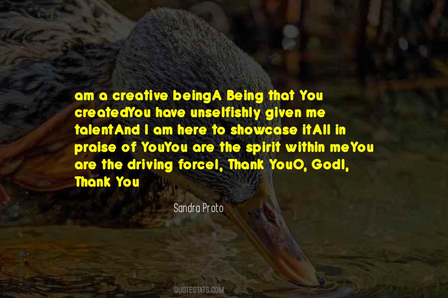 Quotes About Being Who God Created You To Be #370119