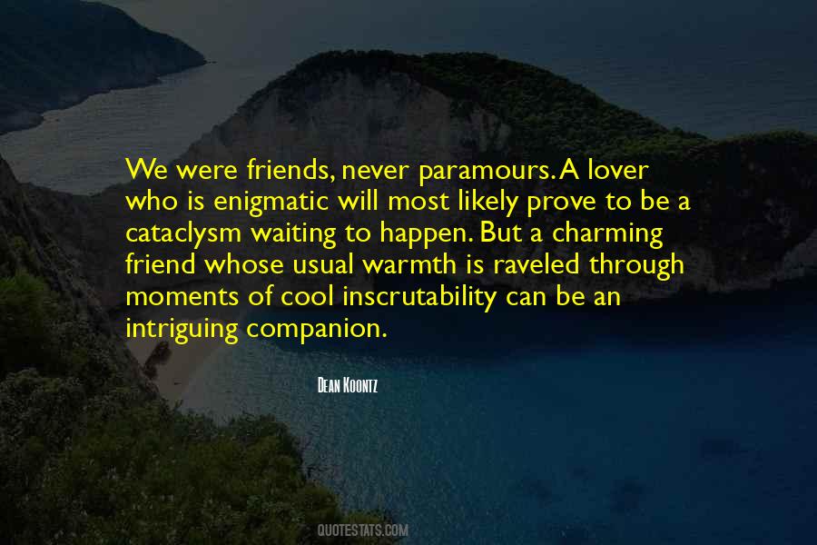 Odd Friendship Quotes #1801957