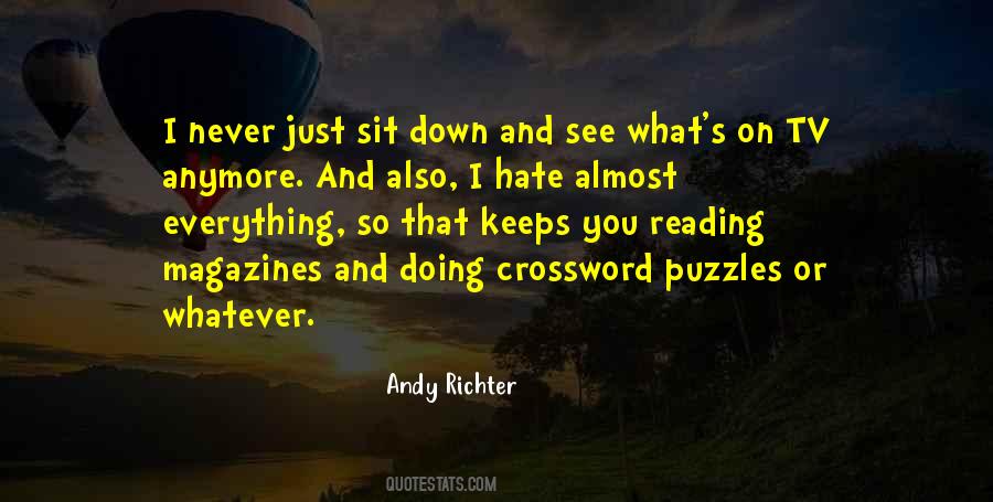Doing Puzzles Quotes #788340