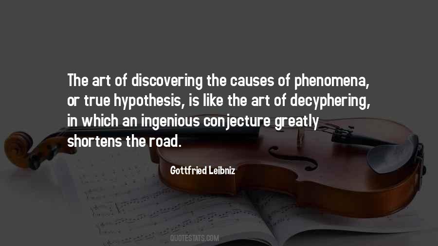 Quotes About Conjecture #1432705