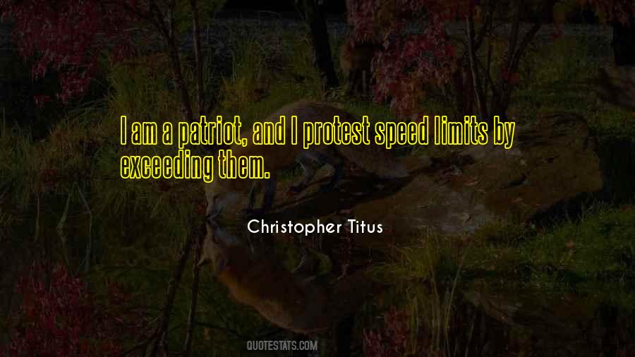 Quotes About Speed Limits #1094683