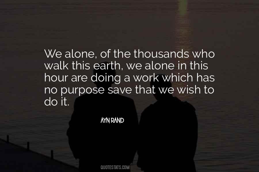 Quotes About Doing It Alone #1270514