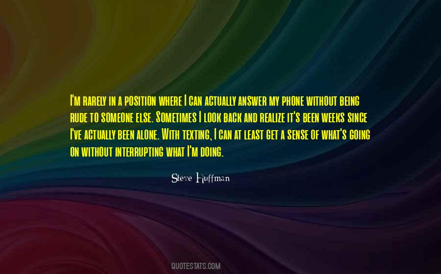 Quotes About Doing It Alone #1457885